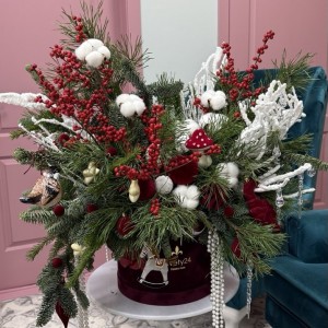 Новогодняя композиция "Зима"